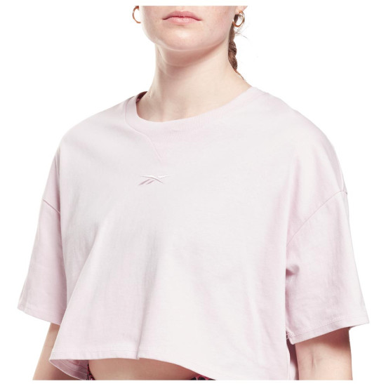 Reebok Γυναικεία κοντομάνικη μπλούζα Studio Crop Reebok Γυναικεία κοντομάνικη μπλούζα Studio Crop